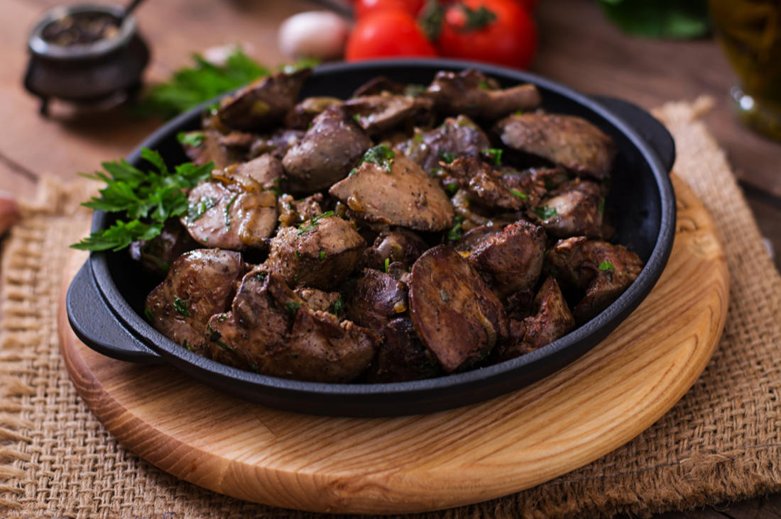 كبدة الدجاج