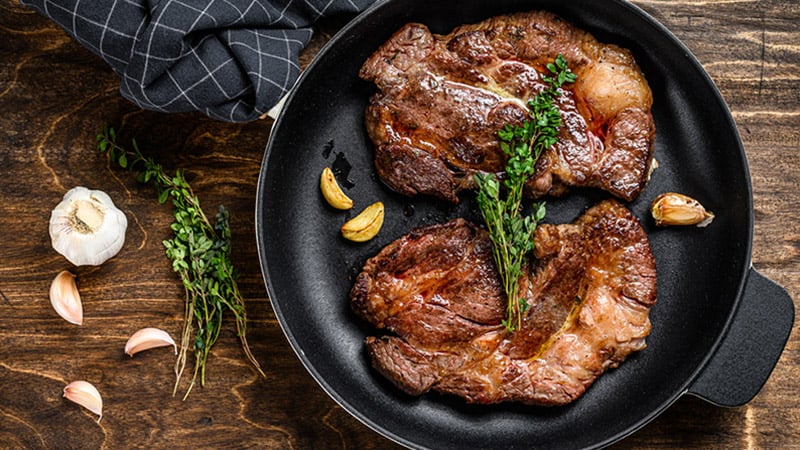 شرحات لحم مطفاية