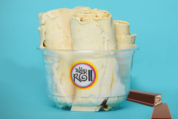 آيس كريم بوظة عربي (4رول)