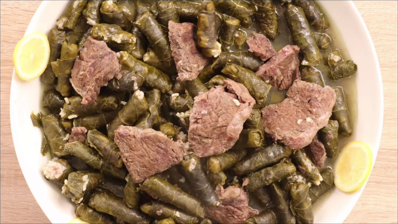 ورق عنب باللحم